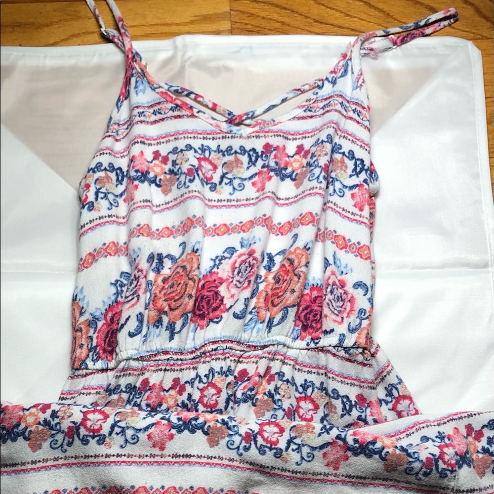 Small summer floral dress.